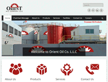 Tablet Screenshot of orientoilme.com